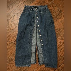 vintage silver lake wrangler skirt